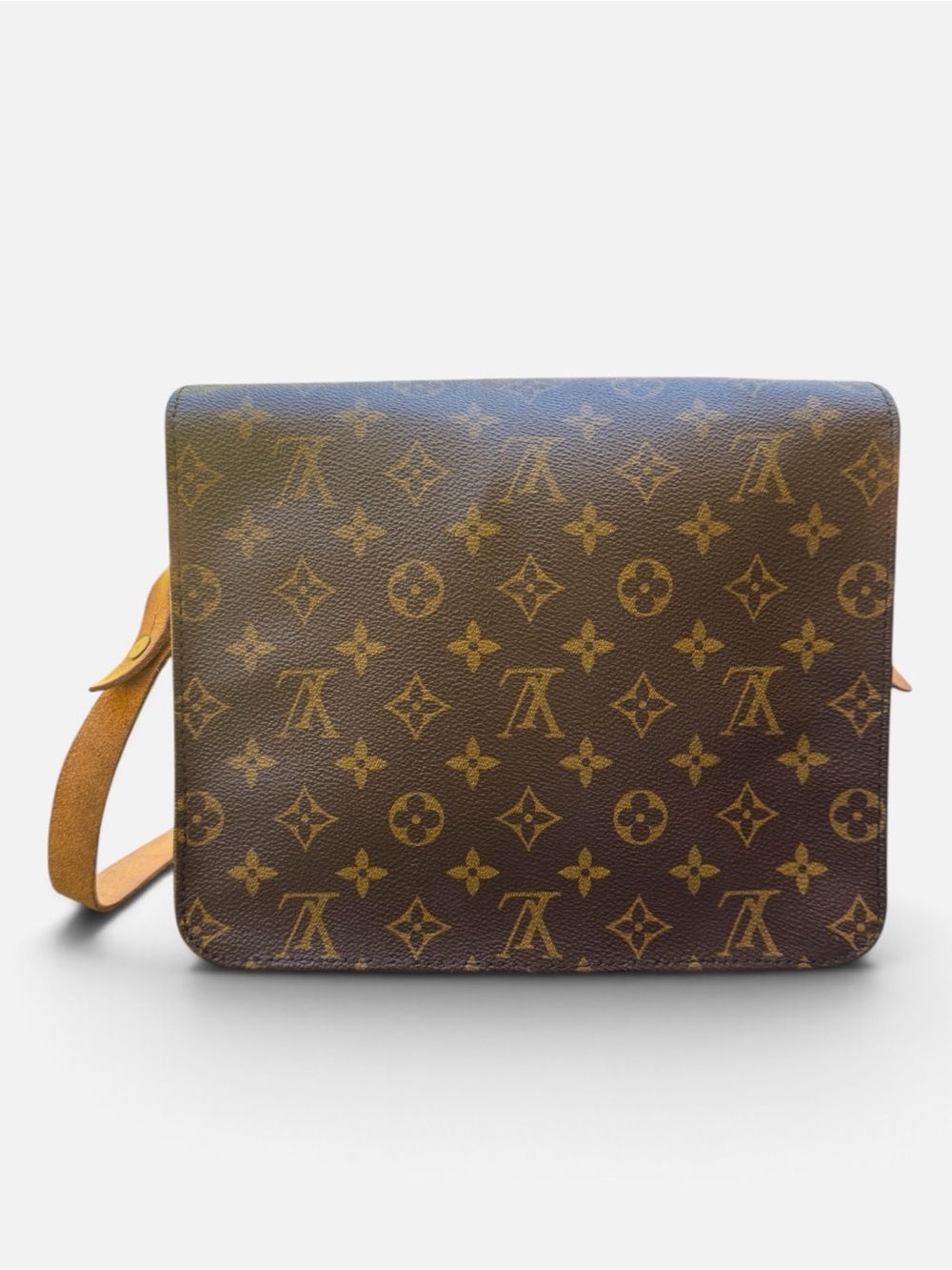 Louis Vuitton Vintage Monogram Cartouchiere GM Crossbody Bag SL881 🇫🇷 - Picture 5 of 16
